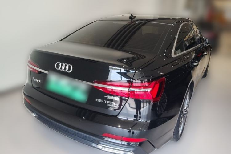 Used Audi A6L New Energy 2022 55 TFSI e quattro Rear Right 45 Deg