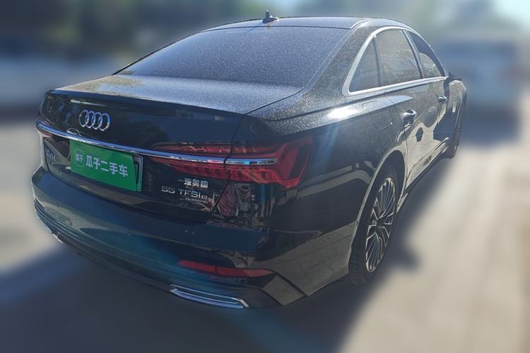 Used Audi A6L New Energy 2022 55 TFSI e quattro Rear Right 45 Deg