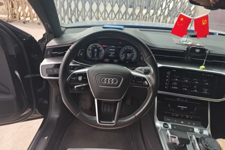 Used Audi A6L New Energy 2022 55 TFSI e quattro Steering Wheel