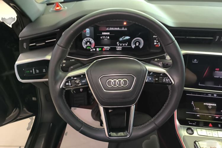 Used Audi A6L New Energy 2022 55 TFSI e quattro Steering Wheel