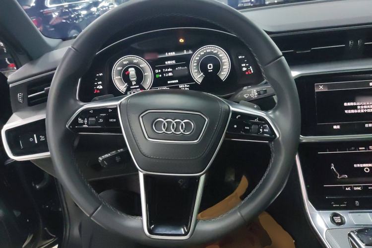 Used Audi A6L New Energy 2022 55 TFSI e quattro Steering Wheel