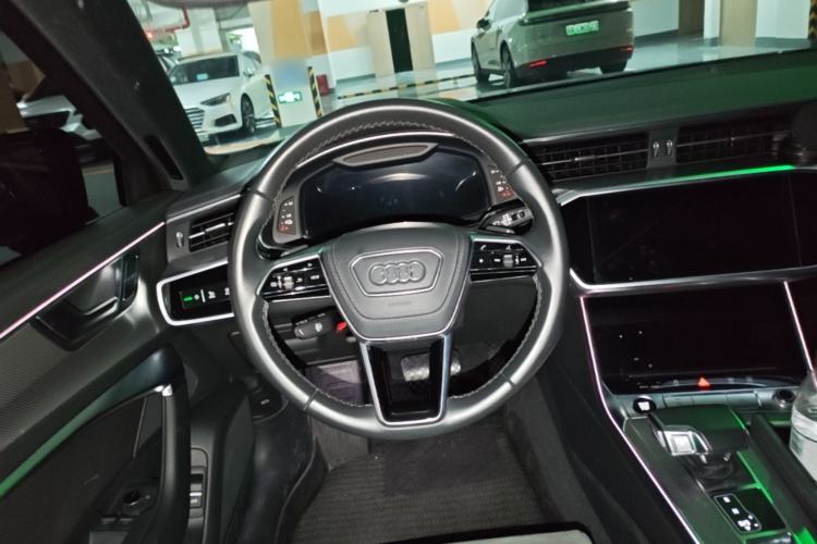Used Audi A6L New Energy 2022 55 TFSI e quattro Steering Wheel