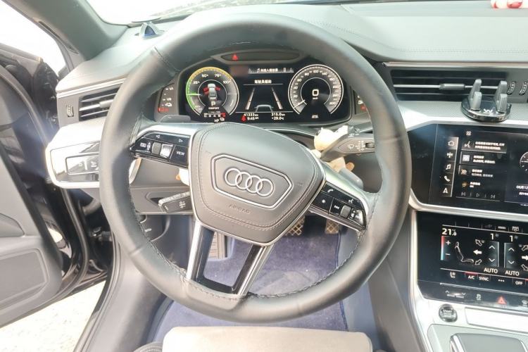 Used Audi A6L New Energy 2022 55 TFSI e quattro Steering Wheel