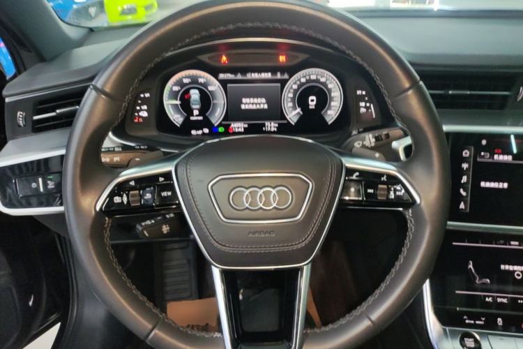 Used Audi A6L New Energy 2022 55 TFSI e quattro Steering Wheel