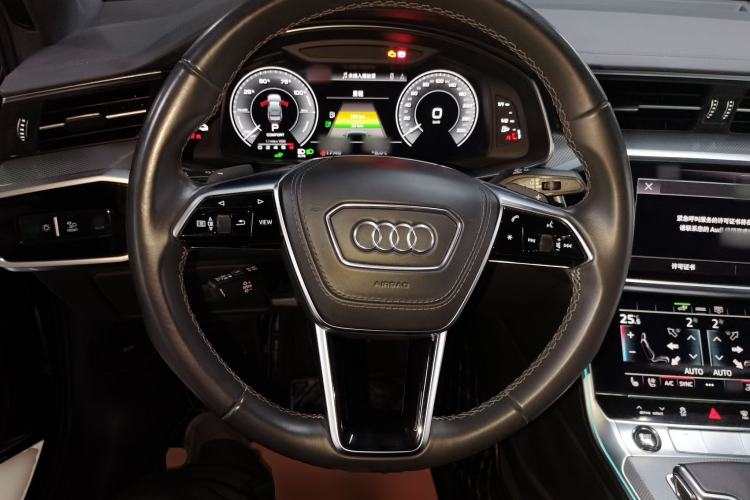 Used Audi A6L New Energy 2022 55 TFSI e quattro Steering Wheel
