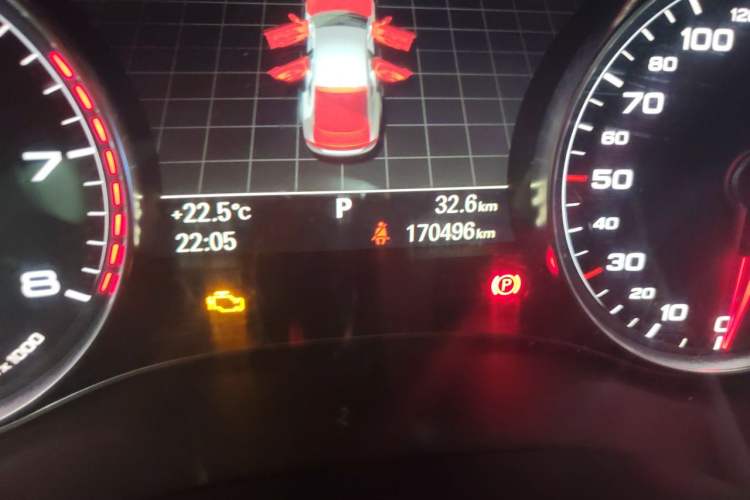 Used Audi A7 2012 3.0TFSI quattro Comfort Edition Odometer Close Up