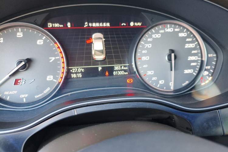 Used Audi A7 2012 2.8FSI quattro Ambition model Odometer Close Up