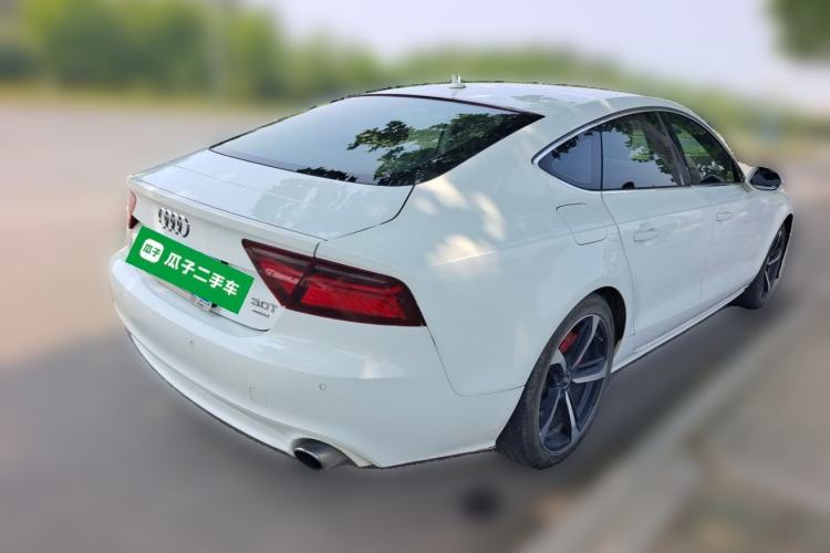 Used Audi A7 2012 2.8FSI quattro Ambition model Rear Right 45 Deg