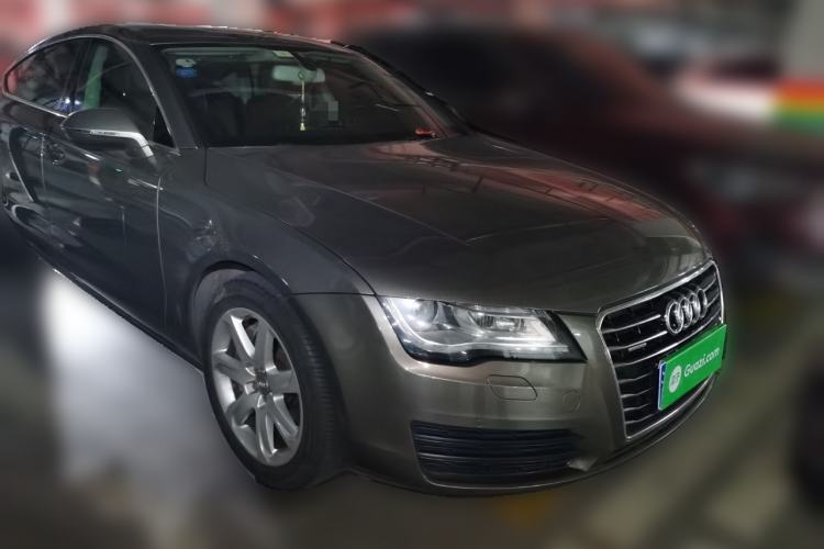 Used Audi A7 2013 50 TFSI quattro Comfort trim Front Right 45 Deg