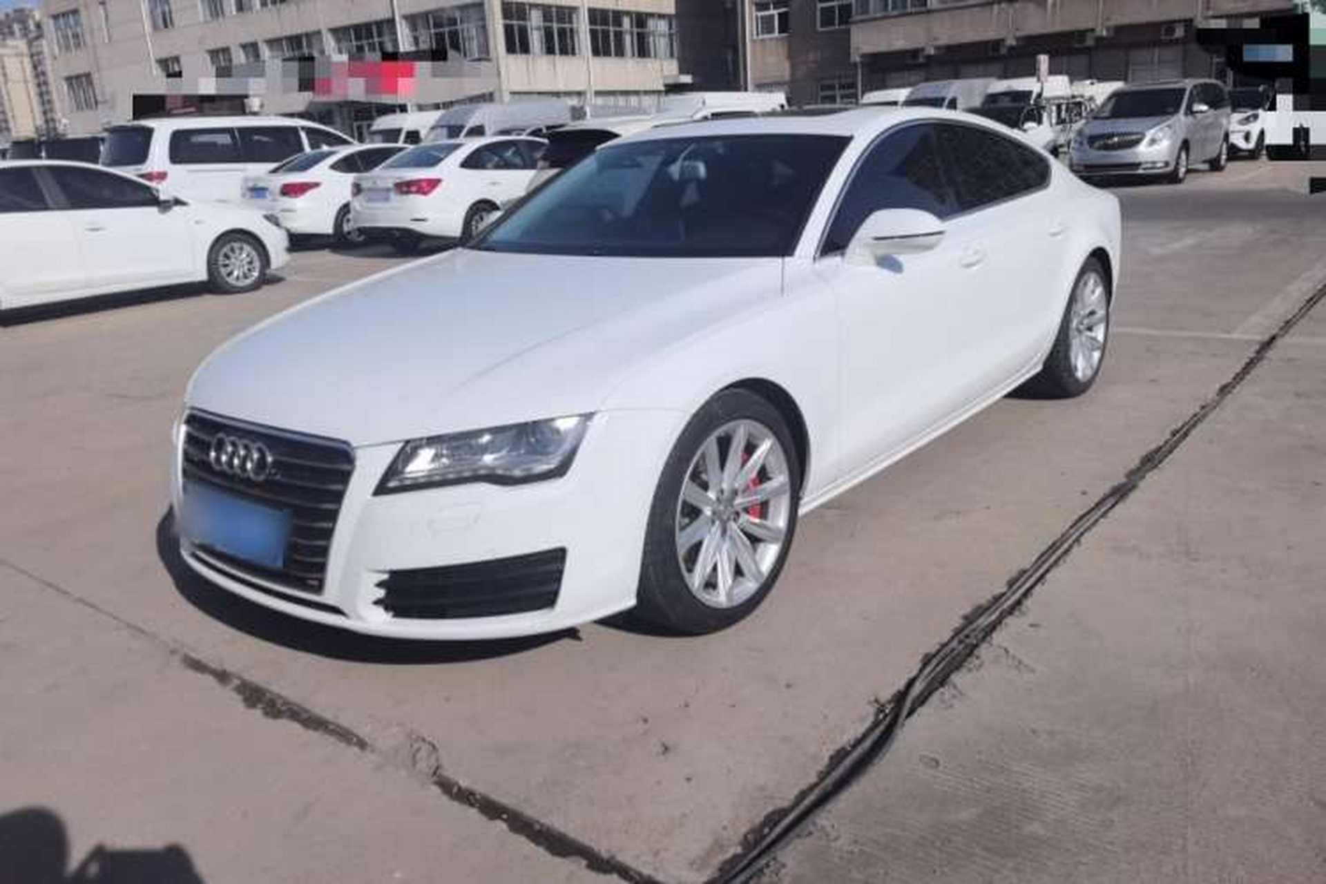 Used Audi A7 2013 50 TFSI quattro Comfort trim Front Left 45 Deg