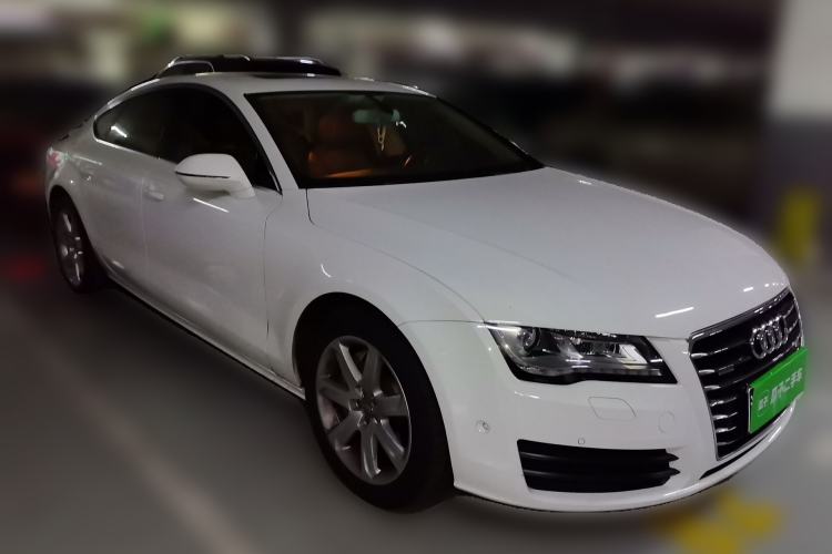 Used Audi A7 2013 50 TFSI quattro Comfort trim Front Right 45 Deg