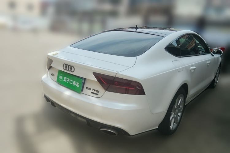 Used Audi A7 2013 50 TFSI quattro Comfort trim Rear Right 45 Deg