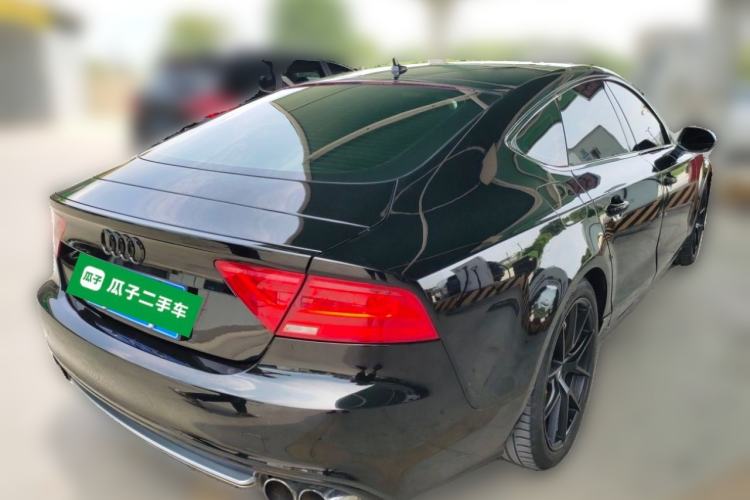 Used Audi A7 2014 35 FSI quattro Technology Edition Rear Right 45 Deg