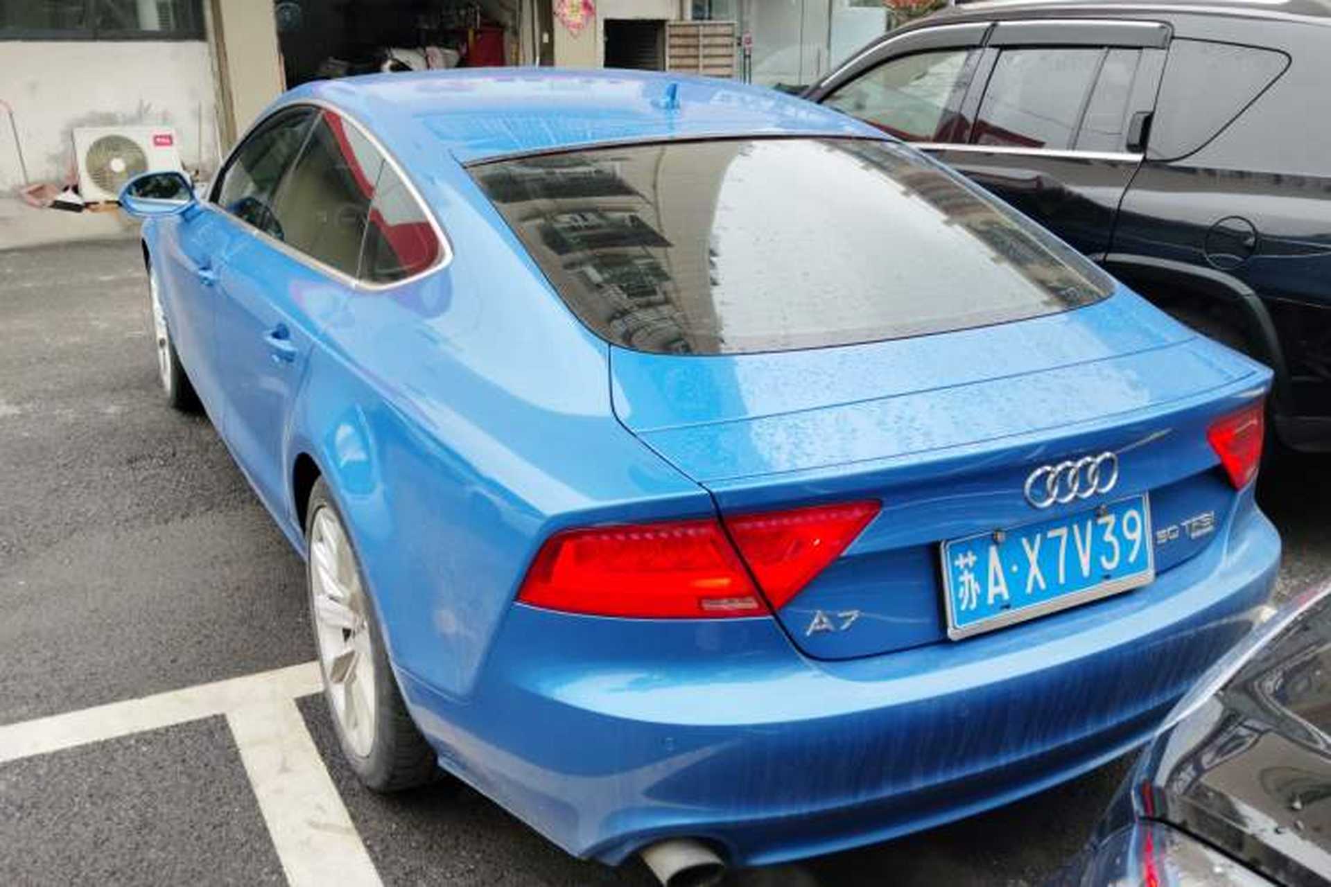 Used Audi A7 2014 50 TFSI quattro Comfort Model Rear Left 45 Deg
