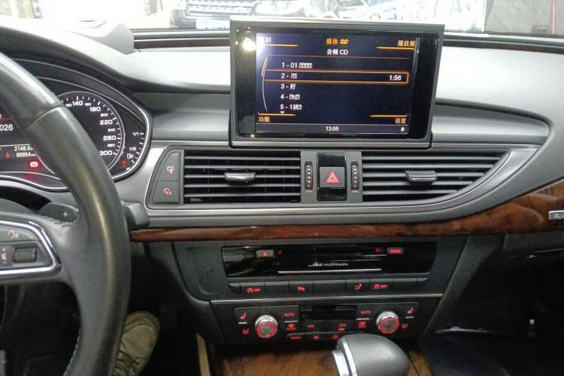 Used Audi A7 2014 50 TFSI quattro Luxury Model Audio And AC Panel