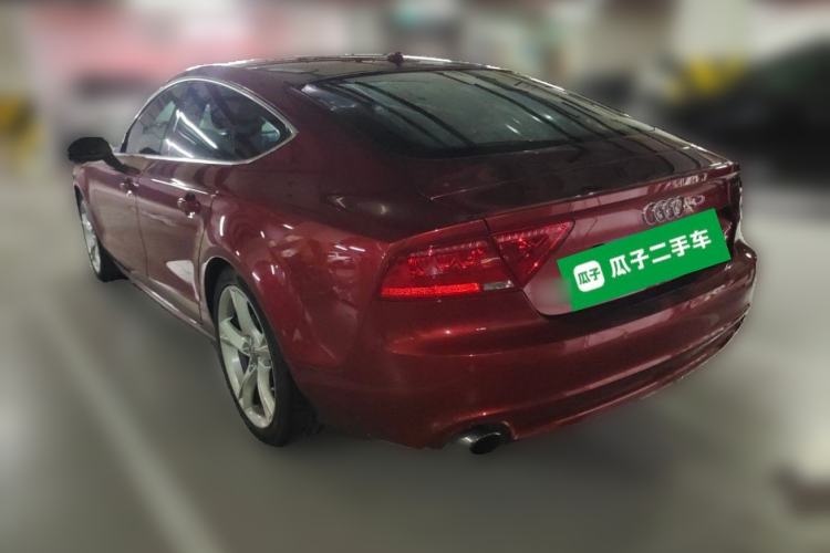 Used Audi A7 2014 35 FSI quattro Technology Edition Rear Left 45 Deg