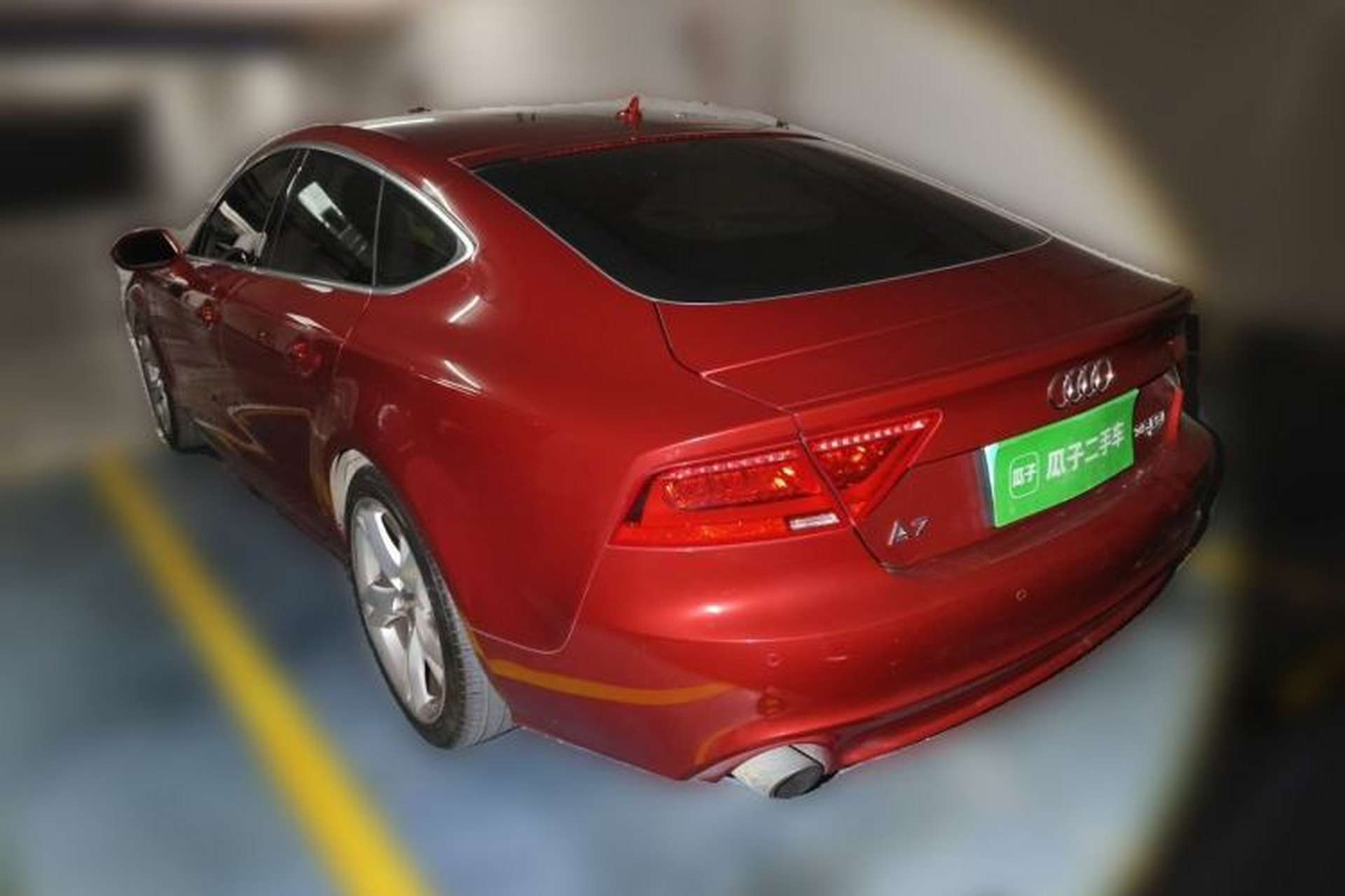 Used Audi A7 2014 35 FSI quattro Technology Edition Rear Left 45 Deg