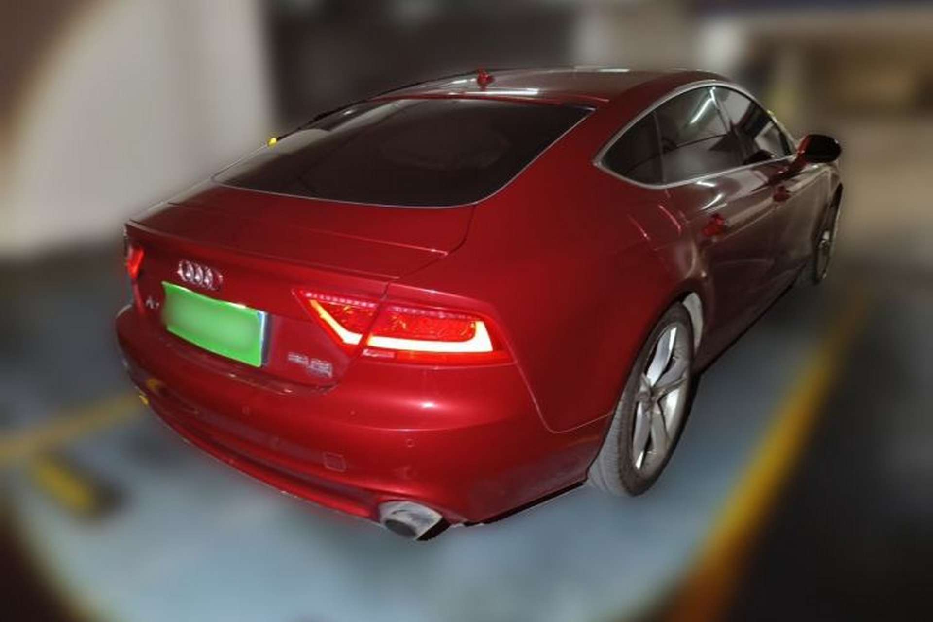 Used Audi A7 2014 35 FSI quattro Technology Edition Rear Right 45 Deg