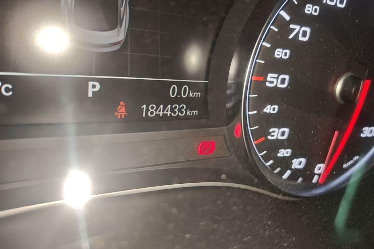 Used Audi A7 2014 50 TFSI quattro Comfort Model Odometer Close Up