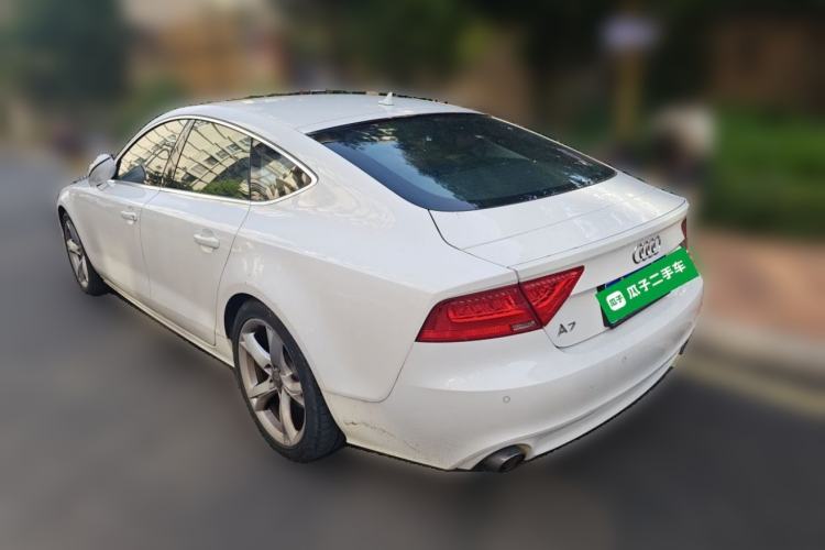 Used Audi A7 2014 35 FSI quattro Technology Edition Rear Left 45 Deg