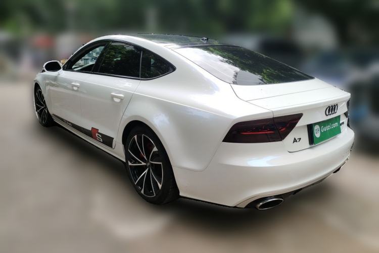 Used Audi A7 2014 35 FSI quattro Technology Edition Rear Left 45 Deg