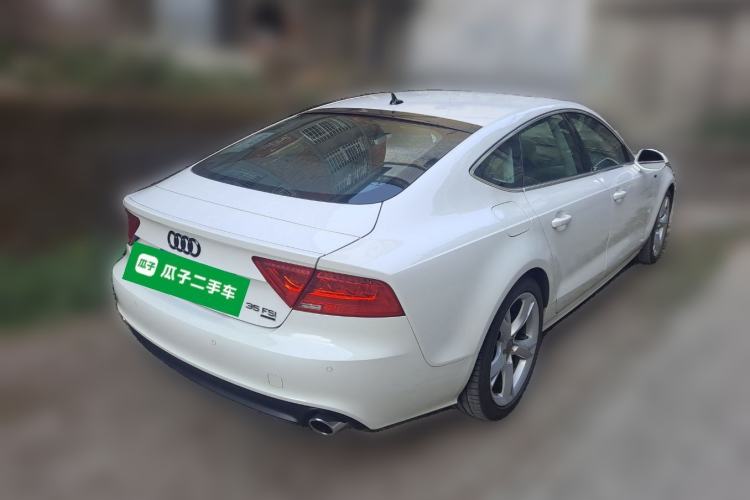 Used Audi A7 2014 35 FSI quattro Technology Edition Rear Right 45 Deg