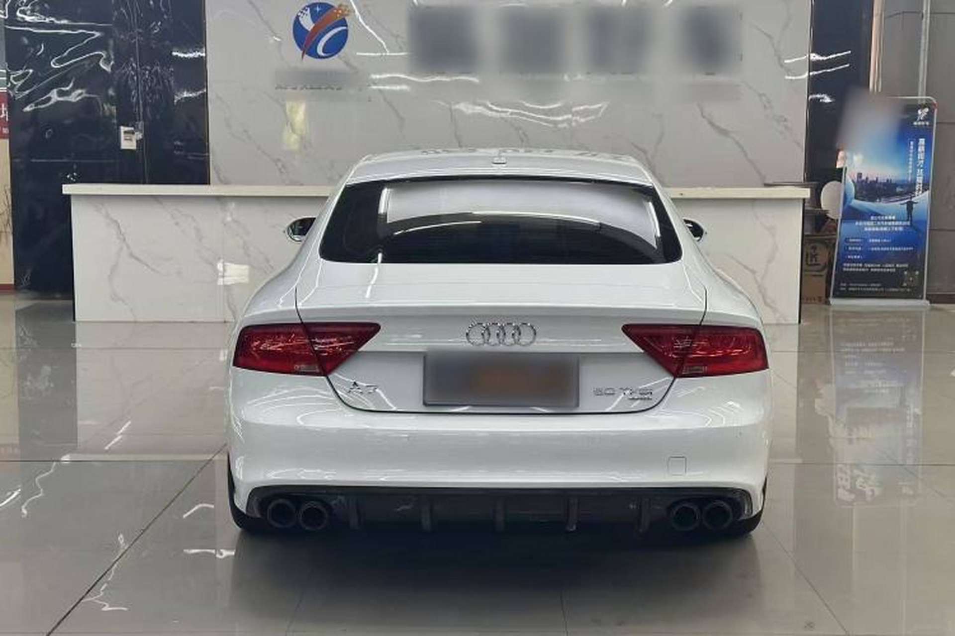 Used Audi A7 2014 50 TFSI quattro Luxury Model Trunk