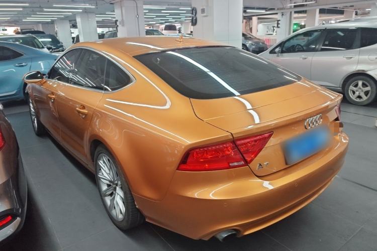 Used Audi A7 2014 50 TFSI quattro Comfort Model Rear Left 45 Deg