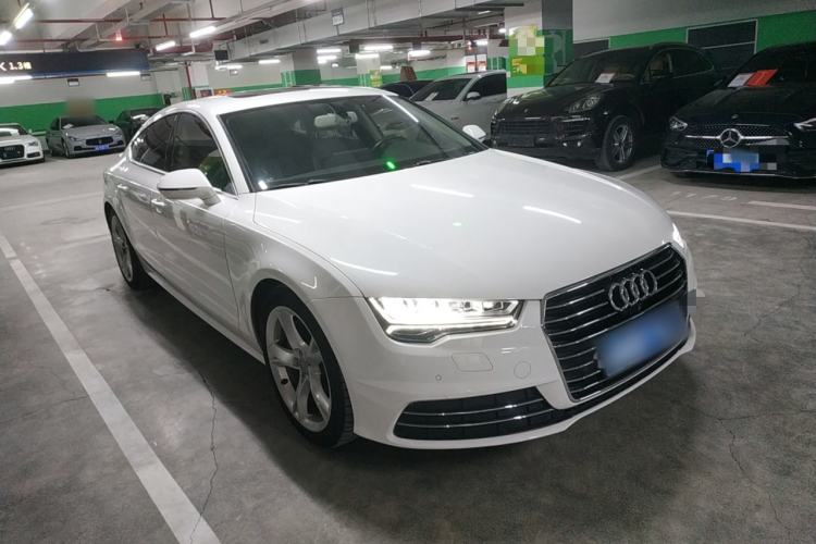 Used Audi A7 2017 40 TFSI Ambition Edition Front Right 45 Deg