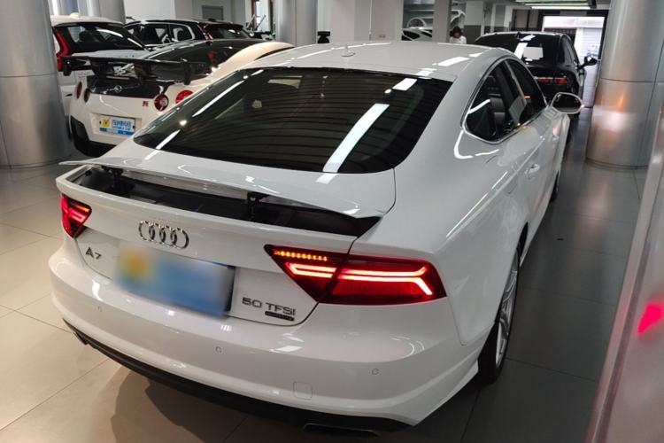 Used Audi A7 2017 40 TFSI quattro Technology Edition Rear Right 45 Deg