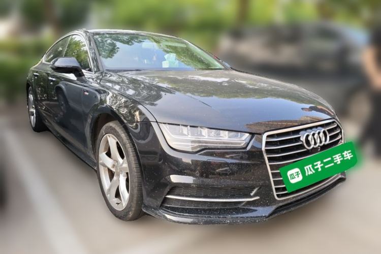 Used Audi A7 2018 40 TFSI Ambition Edition Front Right 45 Deg