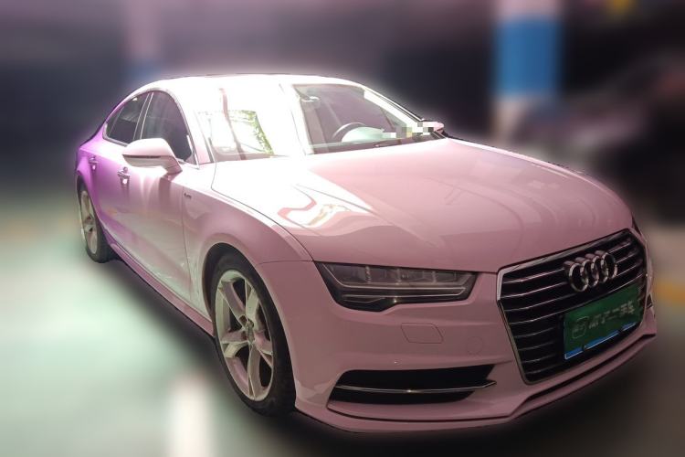 Used Audi A7 2018 40 TFSI Ambition Edition Front Right 45 Deg