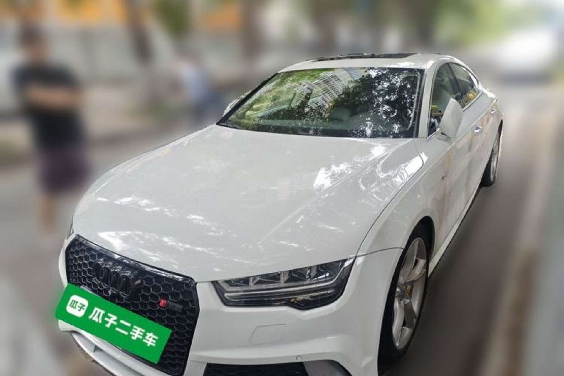Used Audi A7 2018 40 TFSI Ambition Edition Front Left 45 Deg