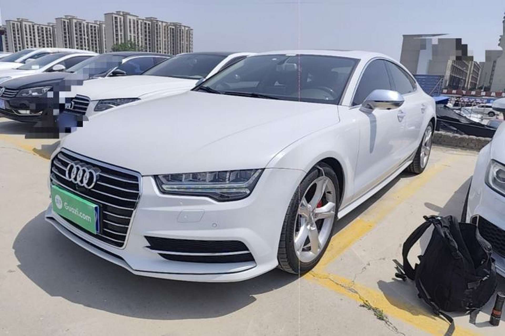 Used Audi A7 2018 40 TFSI Ambition Edition Front Left 45 Deg