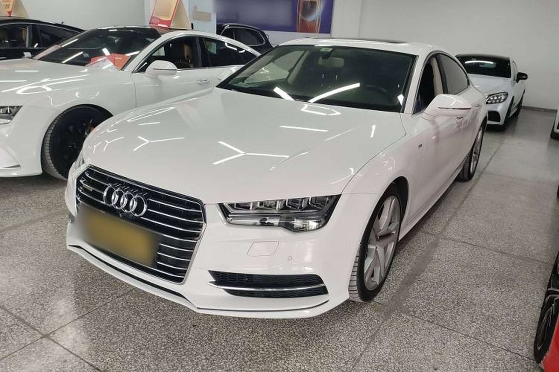 Used Audi A7 2018 40 TFSI quattro Technology Edition Front Left 45 Deg