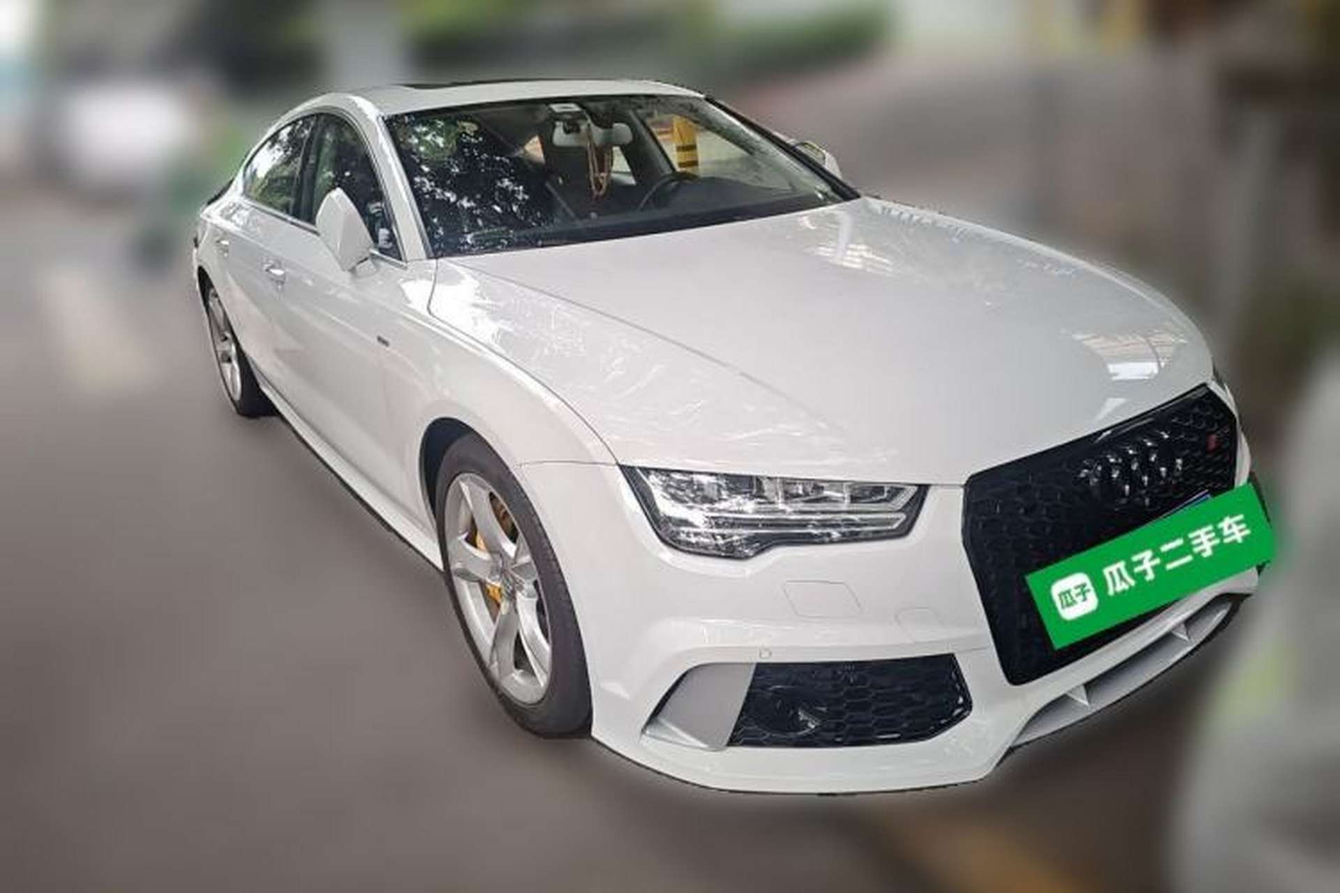 Used Audi A7 2018 40 TFSI Ambition Edition Front Right 45 Deg