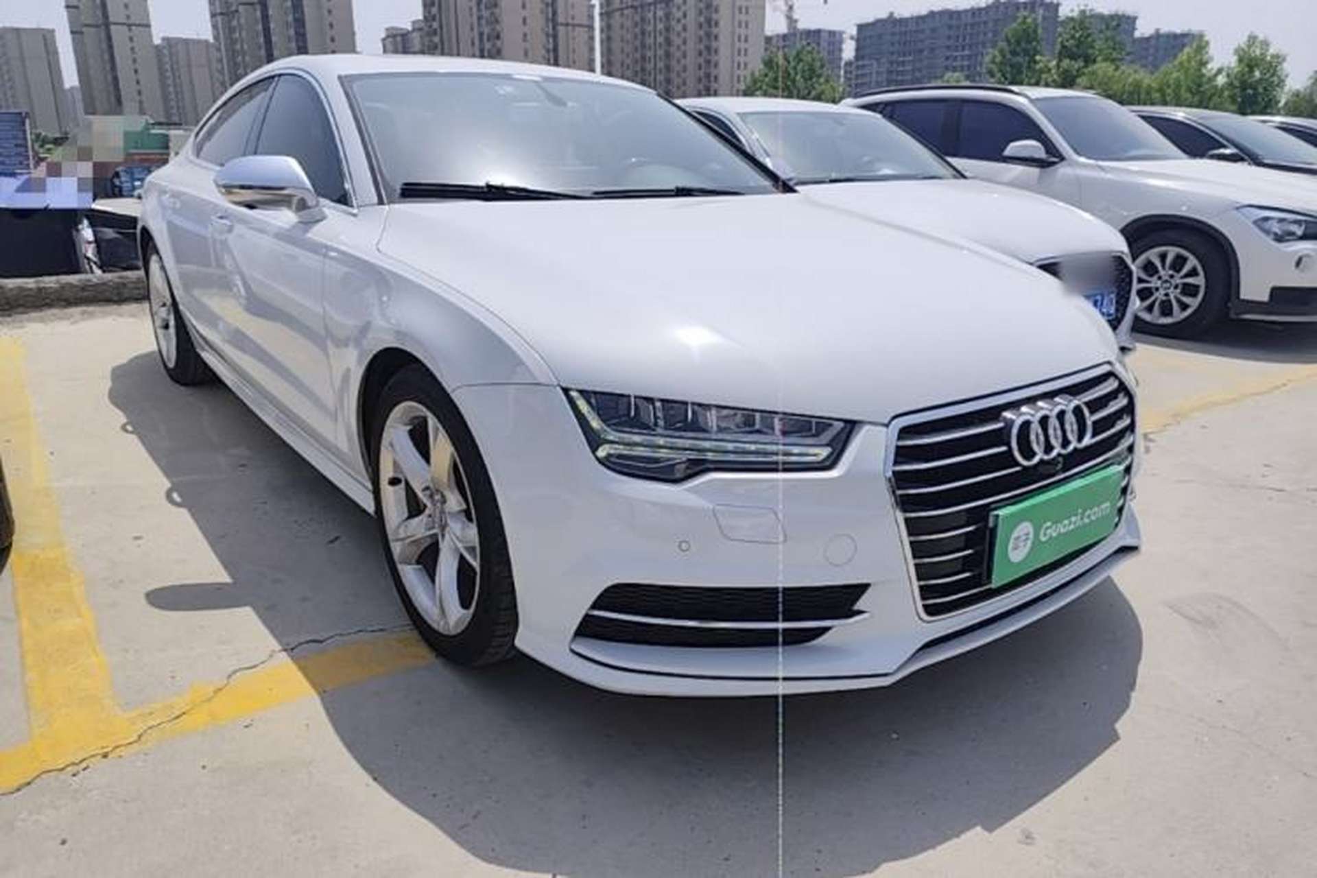 Used Audi A7 2018 40 TFSI Ambition Edition Front Right 45 Deg