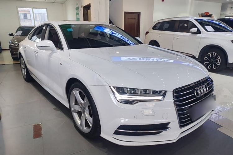 Used Audi A7 2018 40 TFSI Ambition Edition Front Right 45 Deg