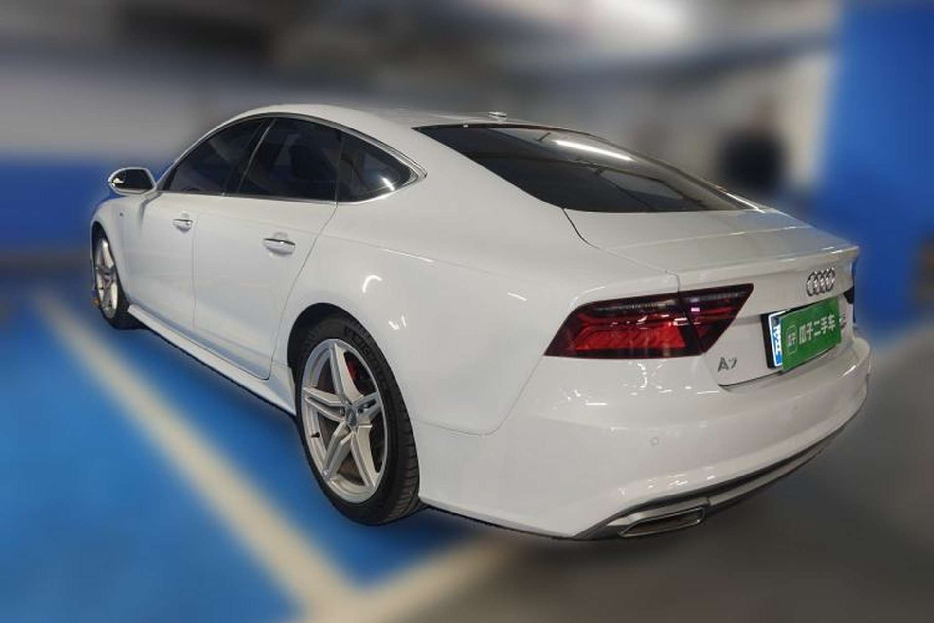 Used Audi A7 2018 40 TFSI quattro Technology Edition Rear Left 45 Deg