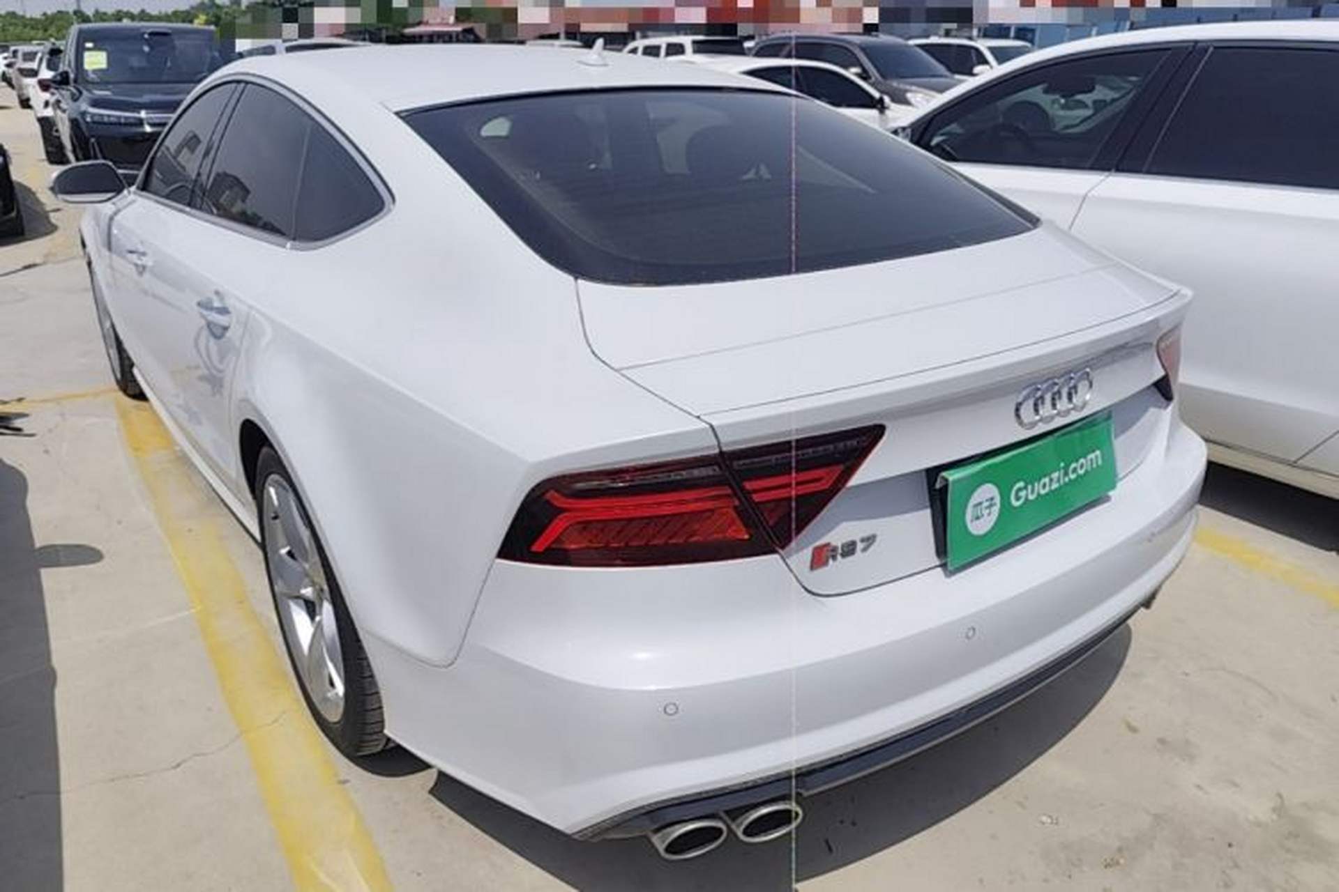Used Audi A7 2018 40 TFSI Ambition Edition Rear Left 45 Deg