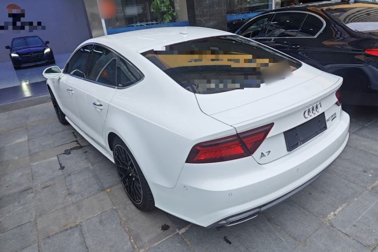 Used Audi A7 2018 50 TFSI quattro Comfort Model Rear Left 45 Deg