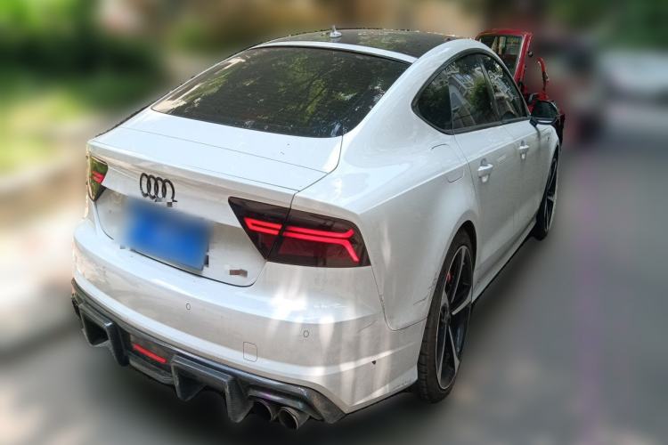Used Audi A7 2018 40 TFSI quattro Technology Edition Rear Right 45 Deg