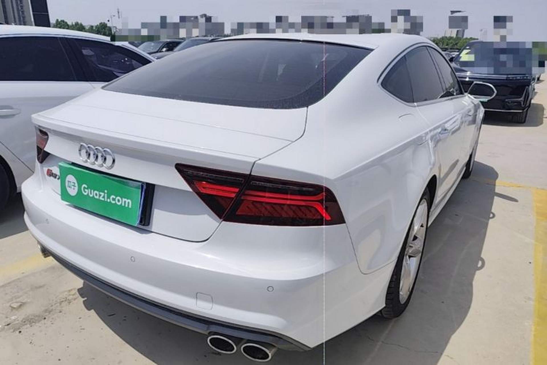 Used Audi A7 2018 40 TFSI Ambition Edition Rear Right 45 Deg