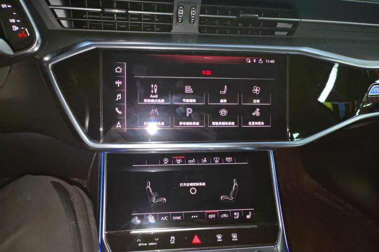 Used Audi A7 2019 55 TFSI quattro Dynamic Edition Audio And AC Panel