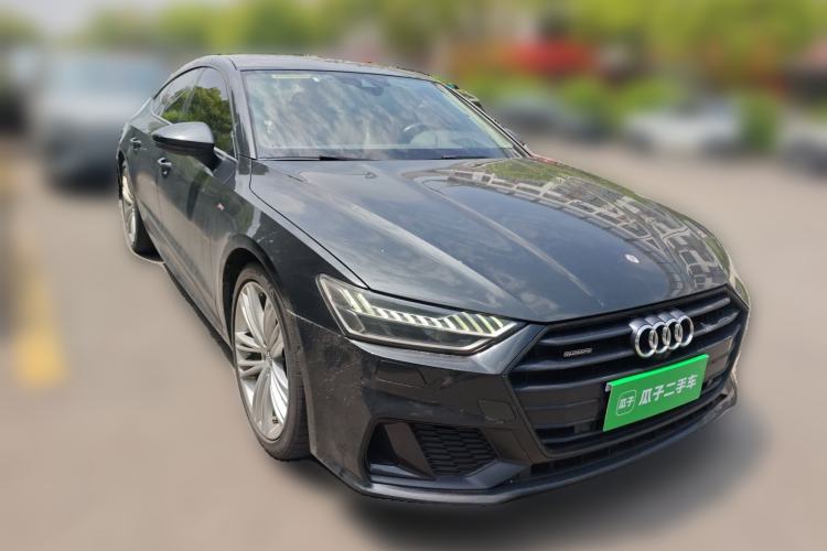 Used Audi A7 2019 55 TFSI quattro Dynamic Edition Front Right 45 Deg