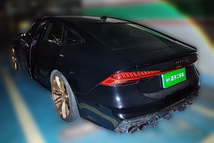 Used Audi A7 2019 55 TFSI quattro Dynamic Edition Rear Left 45 Deg