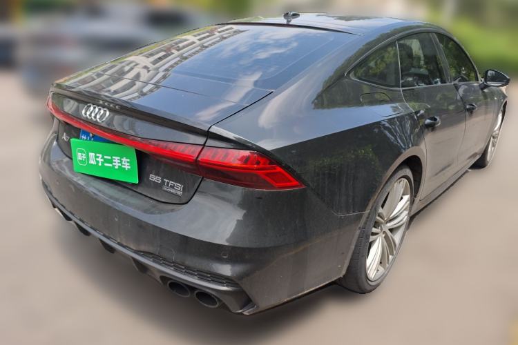 Used Audi A7 2019 55 TFSI quattro Dynamic Edition Rear Right 45 Deg