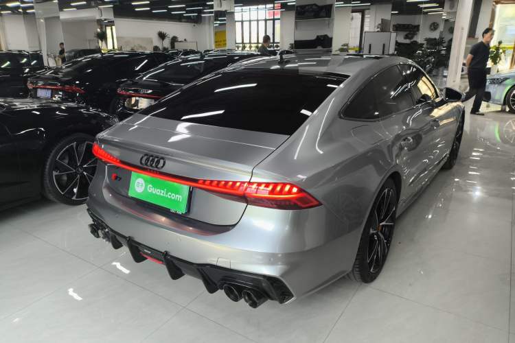 Used Audi A7 2019 55 TFSI quattro Dynamic Edition Rear Right 45 Deg