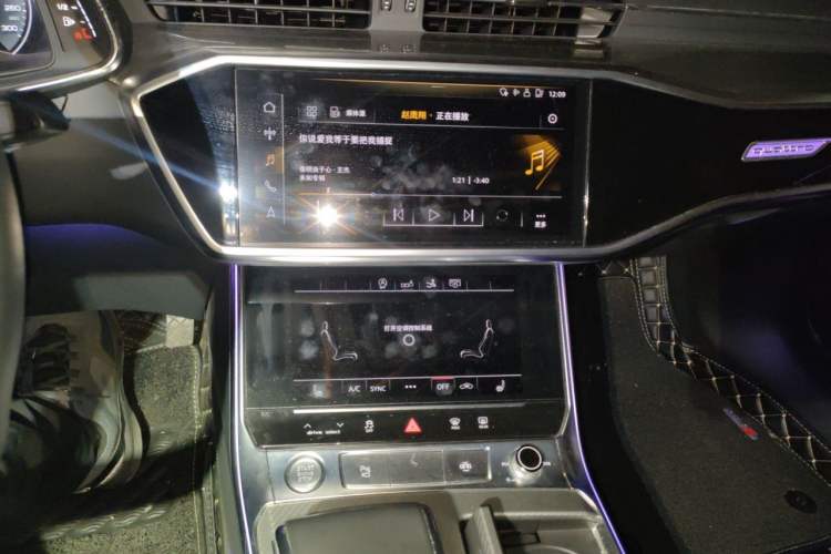 Used Audi A7 2019 55 TFSI quattro Dynamic Edition Audio And AC Panel