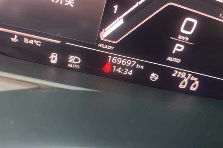 Used Audi A7 2019 55 TFSI quattro Dynamic Edition Odometer Close Up